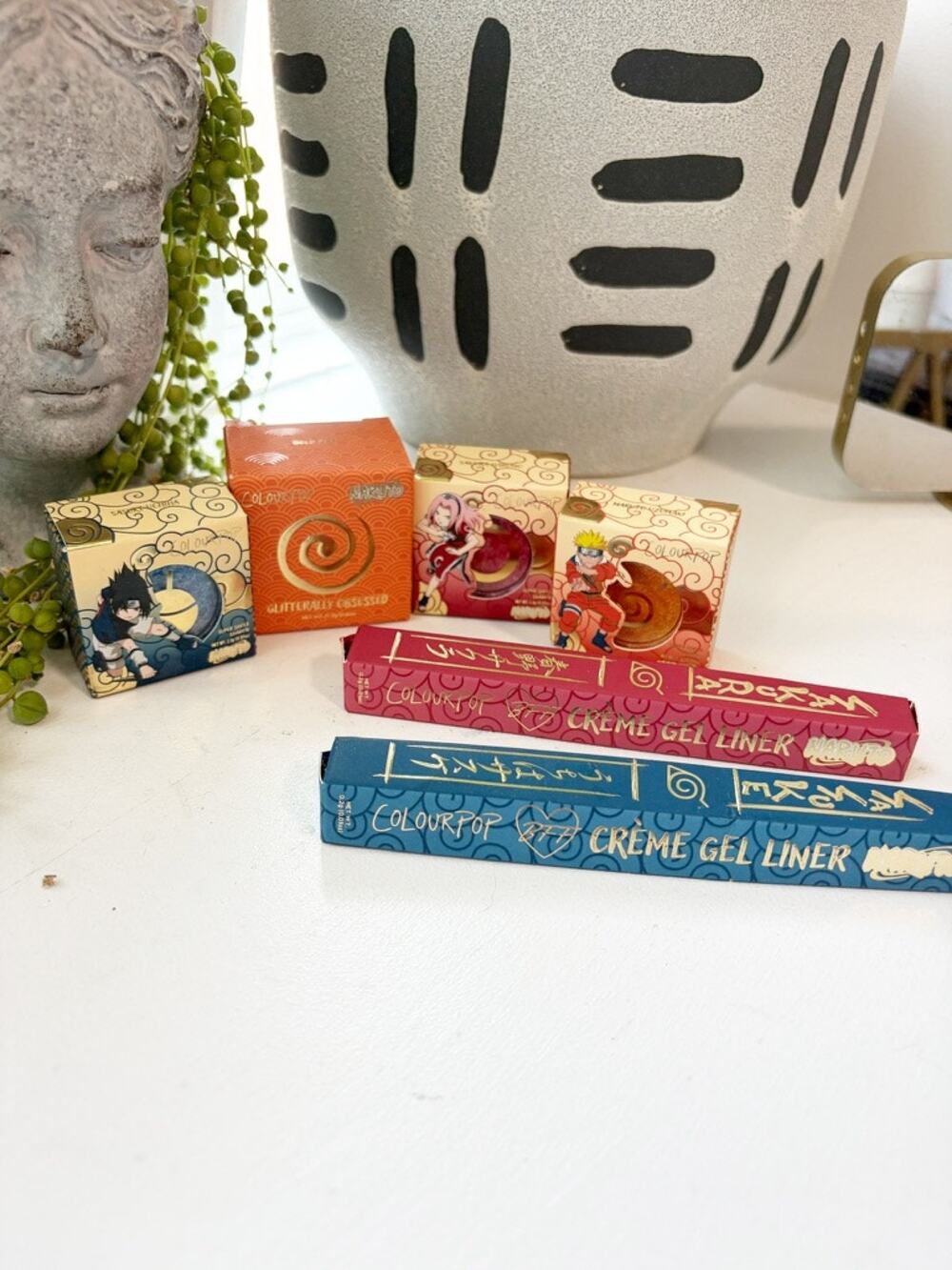 NEW Colourpop Bundle of 6 Naruto Makeup Items